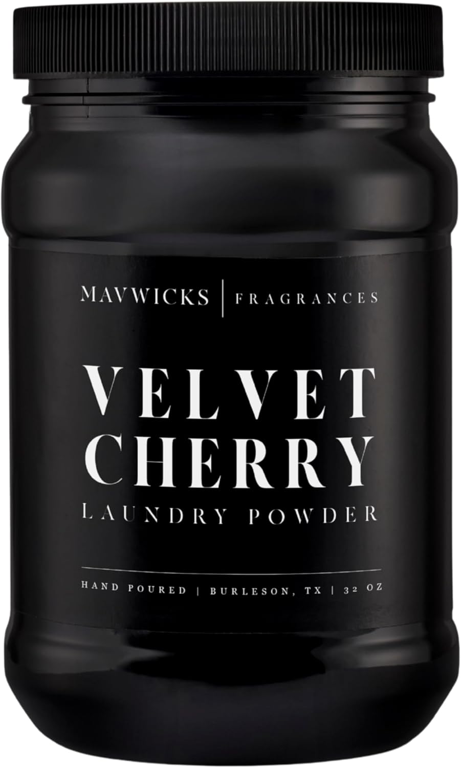 Luxury Laundry Detergent Powder (Velvet Cherry) 32 Oz – Concentrated for Tough Stains and Odors, For All Washing machine types – Gentle on Fabrics
