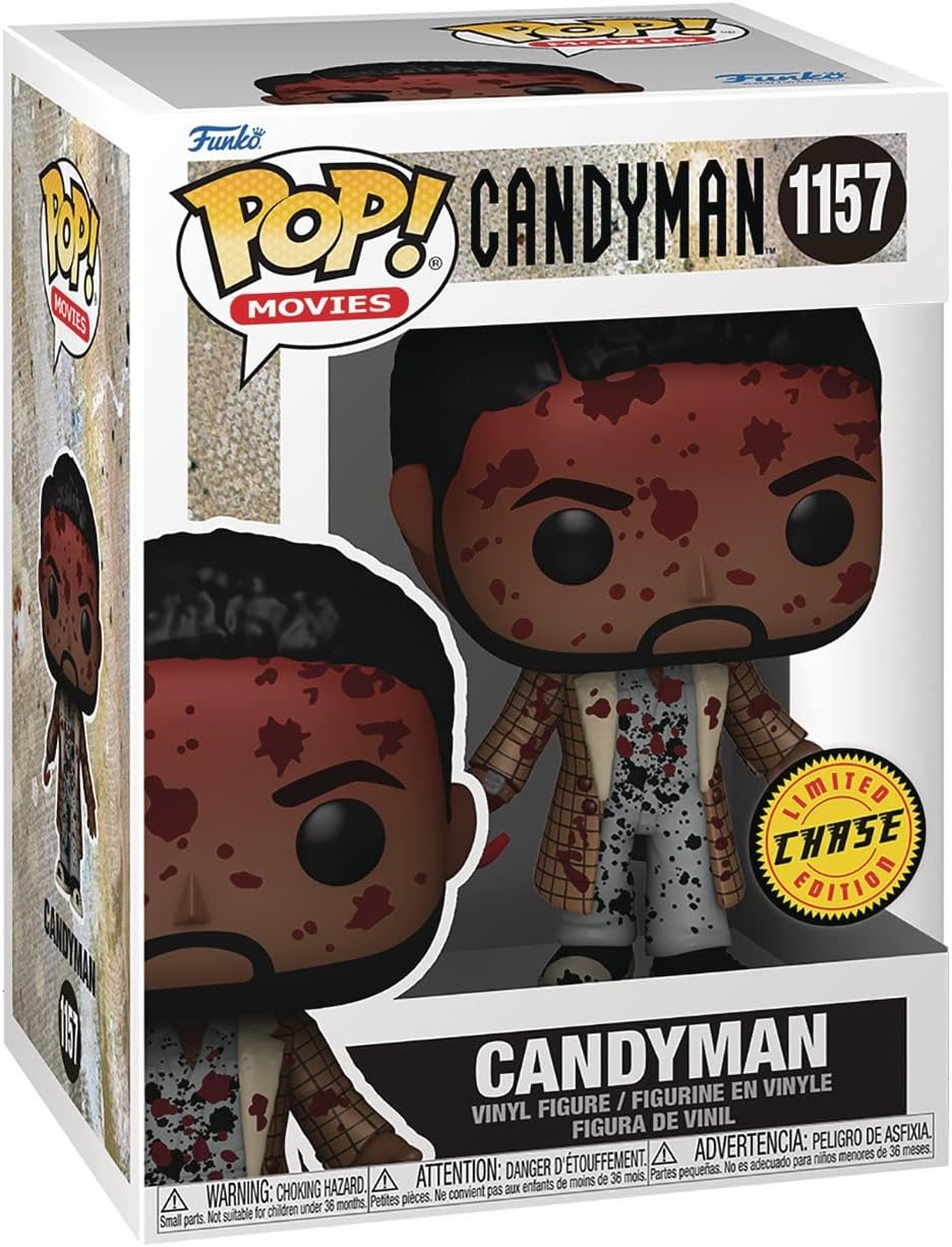 POP Candyman - Candyman Blood Splattered Limited Edition Chase Funko Vinyl Figure (Bundled with Compatible Box Protector Case)