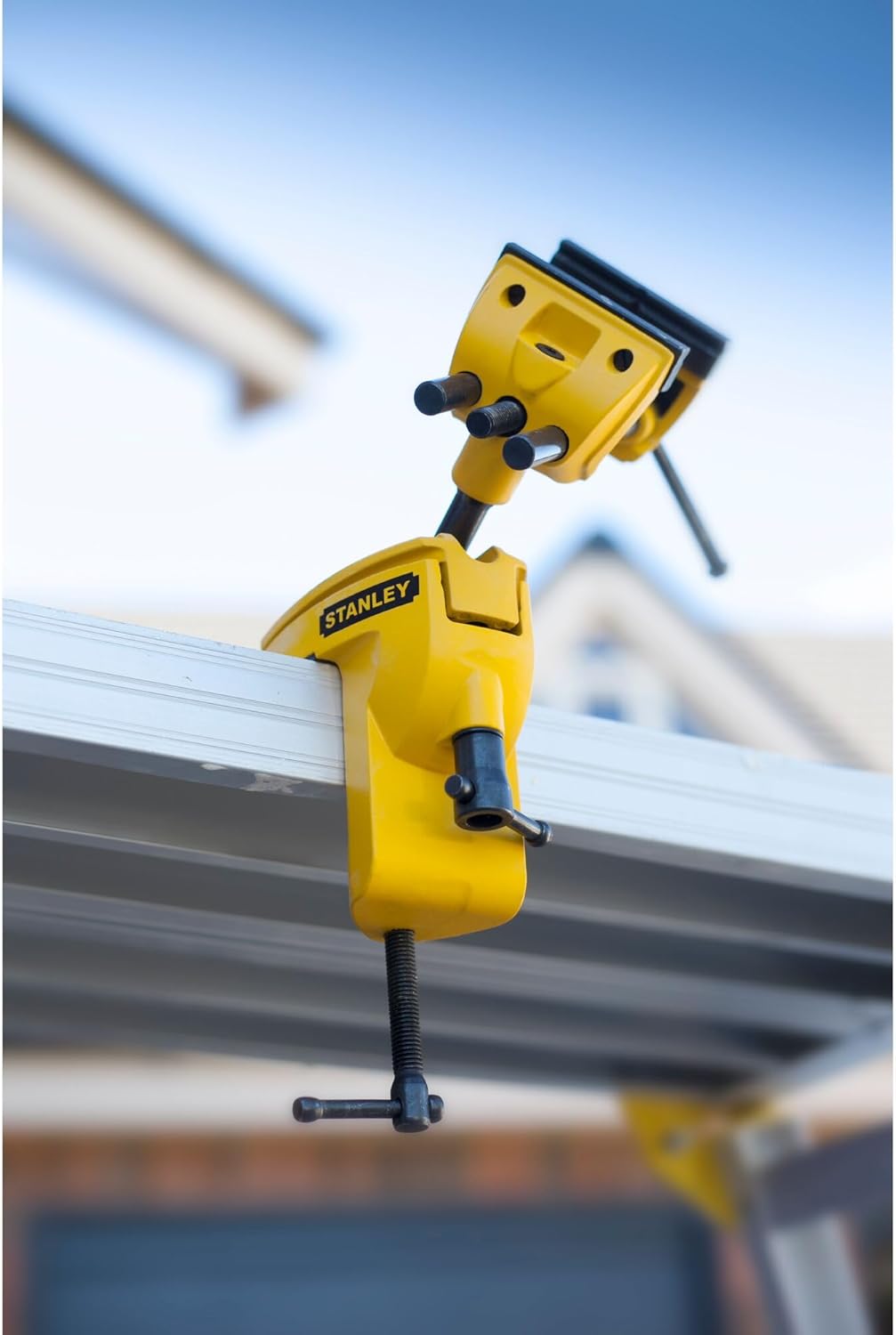 Stanley 1-83-069 MaxSteel Multi Angle Hobby Vice, Yellow/Black