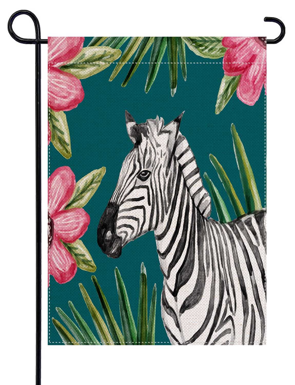 Uanvaha Winter Tufted Titmouse Garden Flag Decor Christmas Birds Parus Color Snow Tree Branch Burlap Banner Flags for Yard House Lawn Patio Outdoor Decorations 12.5X18 Inch