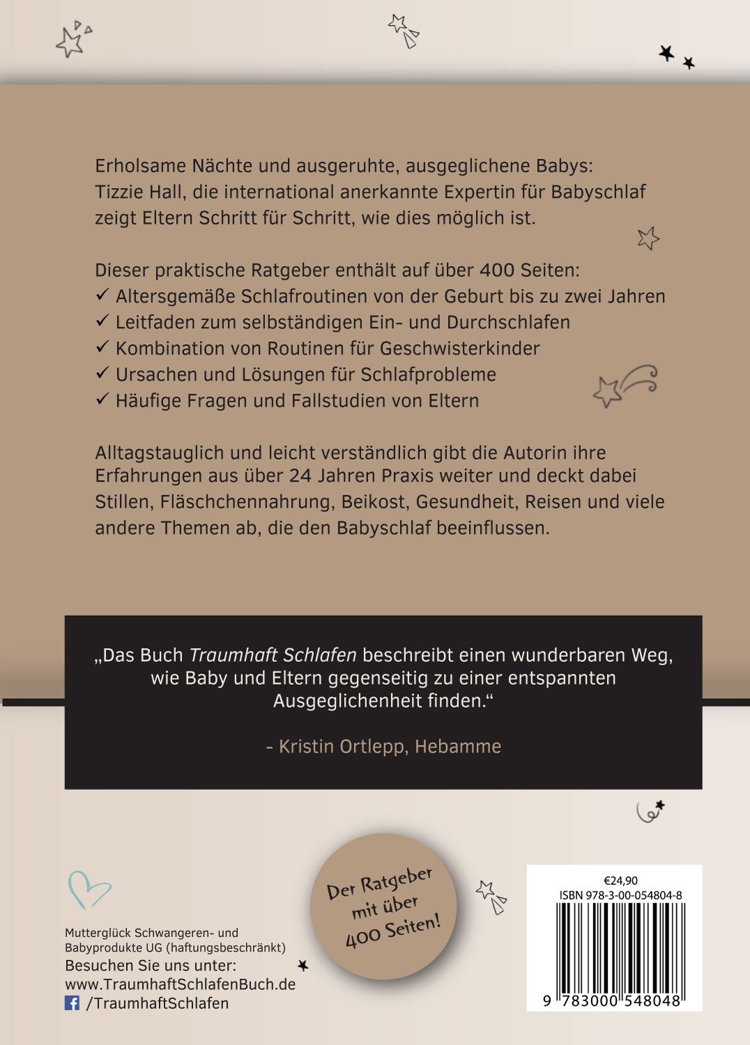 Traumhaft Schlafen: Ein Elternleitfaden für glückliche, schlafende Babys - von der Geburt bis zum Alter von zwei Jahren