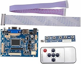 HDMI Controller Board Kit,HDMI + VGA AV LCD Controller Board AT070TN92 AT070TN90 AT070TN94 50Pin 800 * 480 Screen