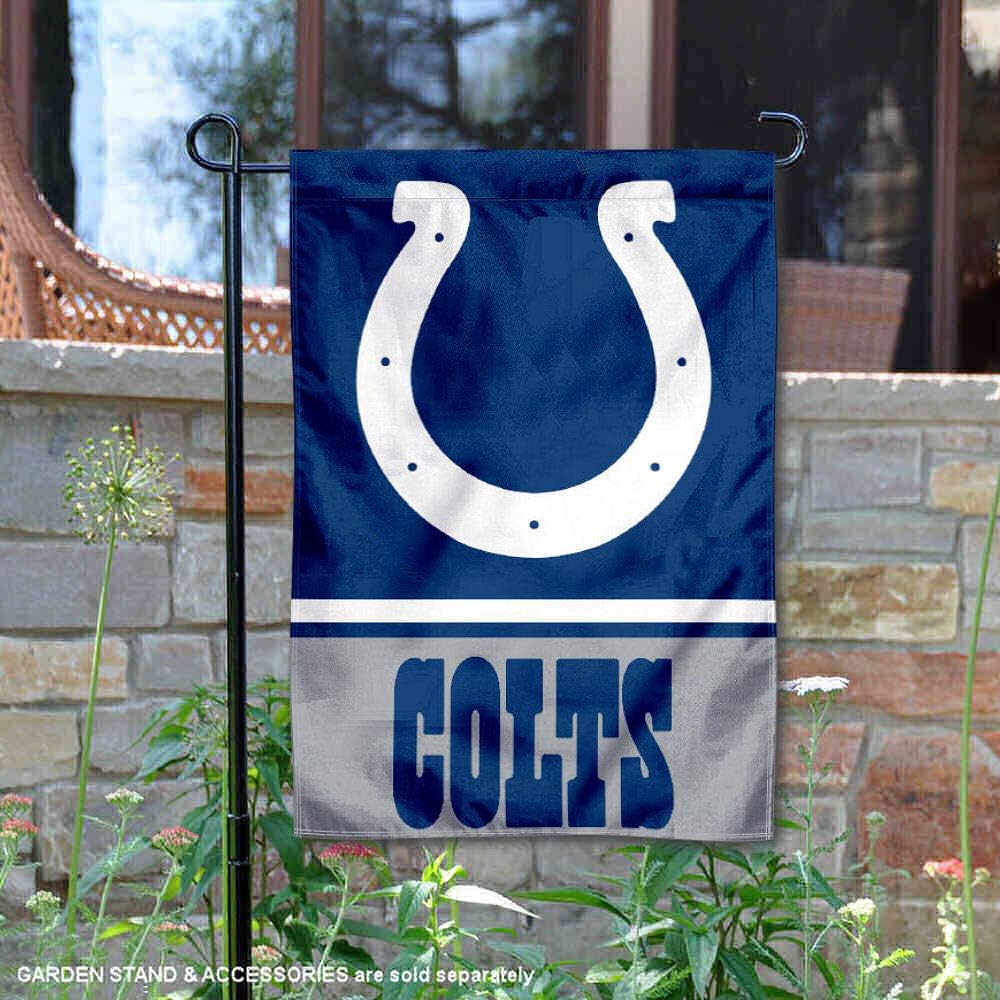 Indianapolis Colts Double Sided Garden Flag