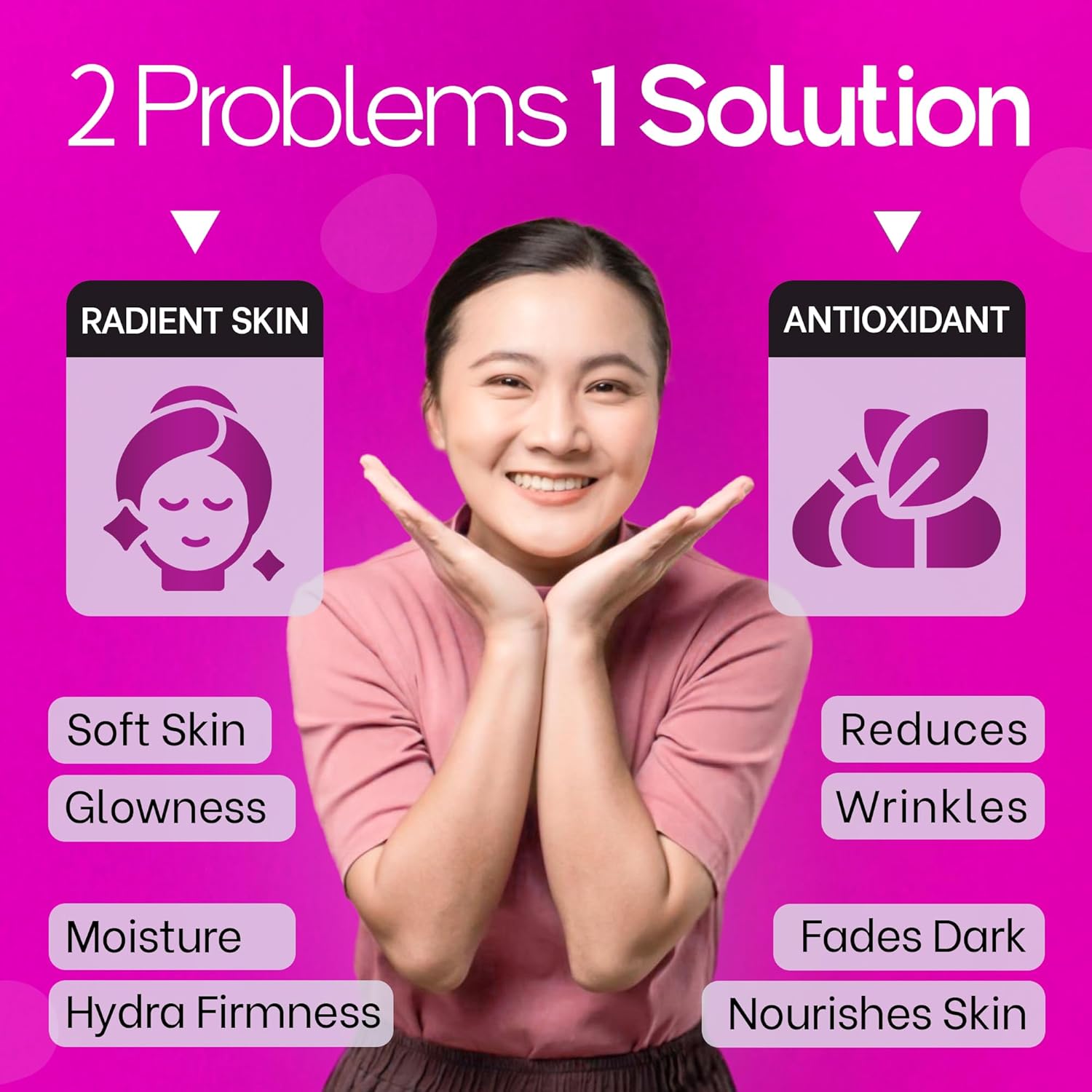 Losoki Ergothioneine Supplement – Ergo+ 2040 mg – with Spermidine, Astaxanthin & Black Truffle – Supports Firm, Hydrated Skin & Hair & Nails – Anti Aging Supplement- 30 Capsules