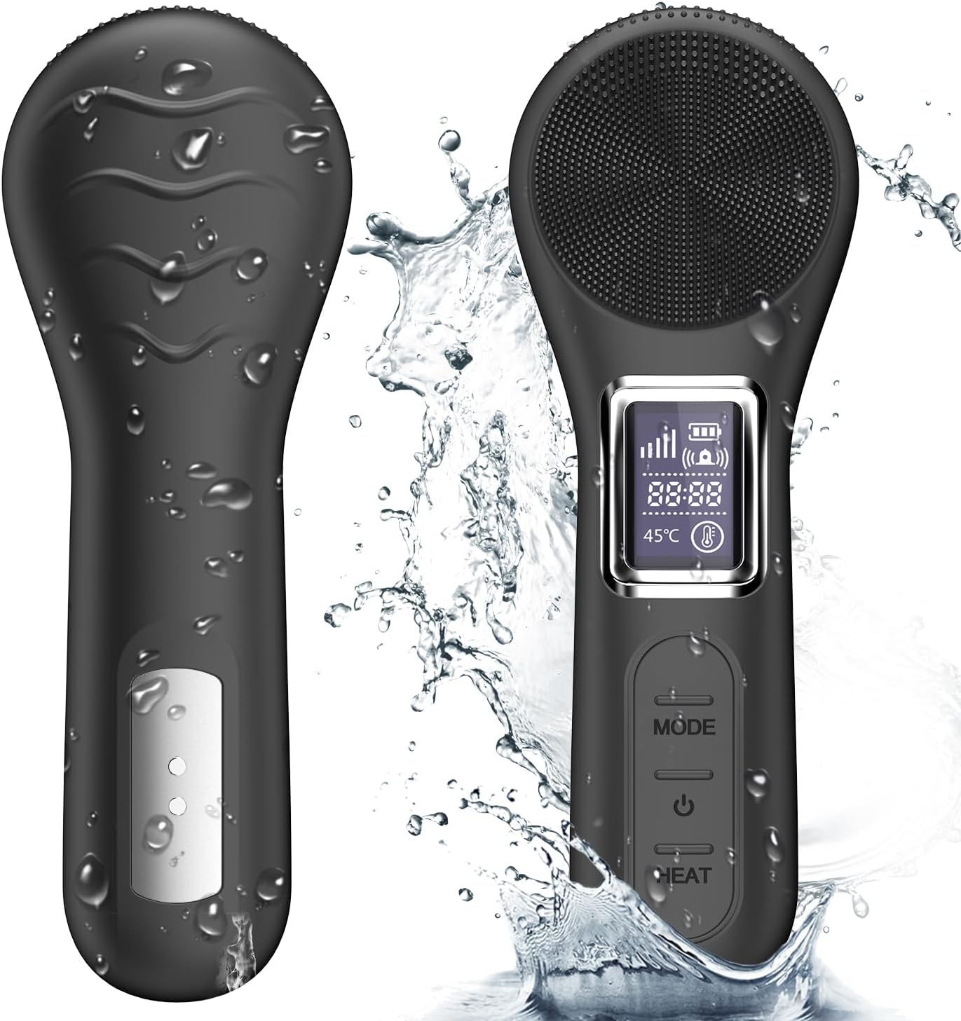 Landmore Face Scrubber, Electric Facial Cleansing Brush