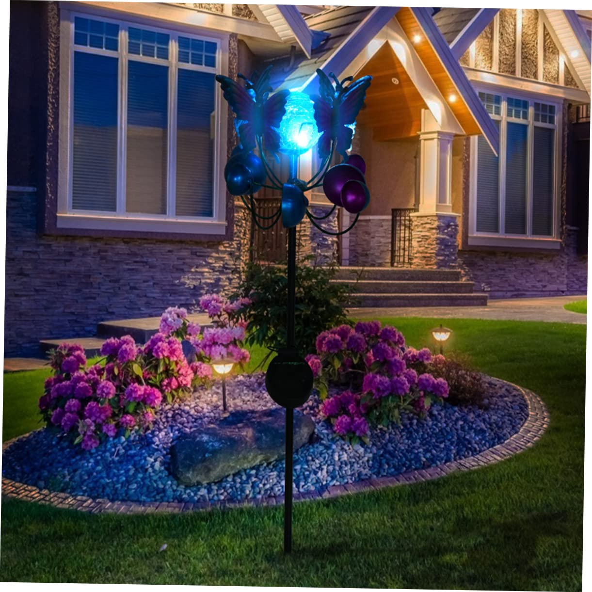 Yardwe Design Decorazione Esterno per Cortile e Illuminazione Notturna e Delicata