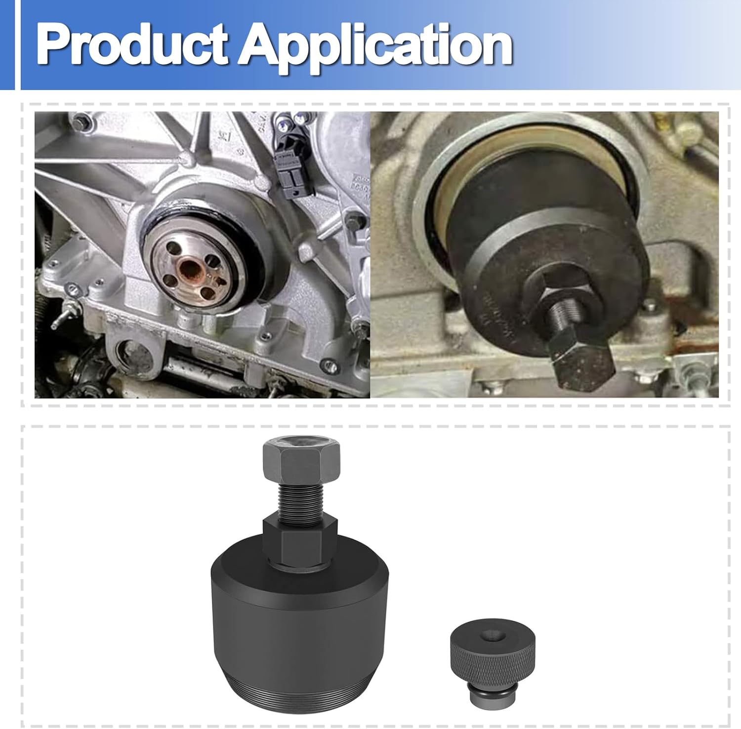 303-1510 6.7L Front Crankshaft Seal Remover Tool Compatible with 2011-2021 Ford Super Duty F250 F350 F450 F550, 2016-2021 F650 F750 6.7L Power Stroke Diesel Alt ST-152, 1 Pack