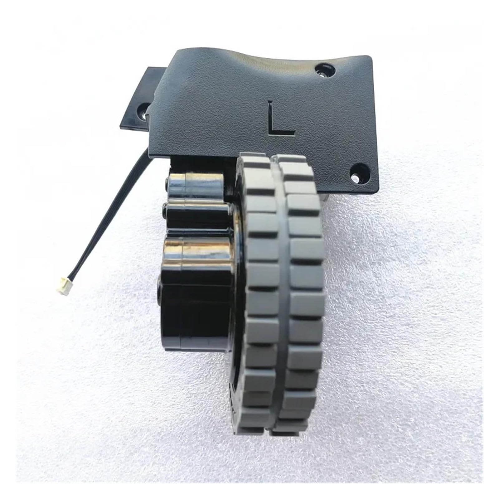 Vividcrate Robot Left Right Wheel Assembly Engine，-Compatible For Ilife，for X750 V8s V80 V8c V85 V8e V8 Plus X755 Robot Vacuum Cleaner Parts Wheels Motor(L wheel)