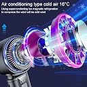 STARQ Mini Handheld Rechargeable Fan Compact & Powerful Cooling Fan for Travel, Office, Outdoor Use (Ice-Cooling-Fan-A3Pro_Grey) gallery image