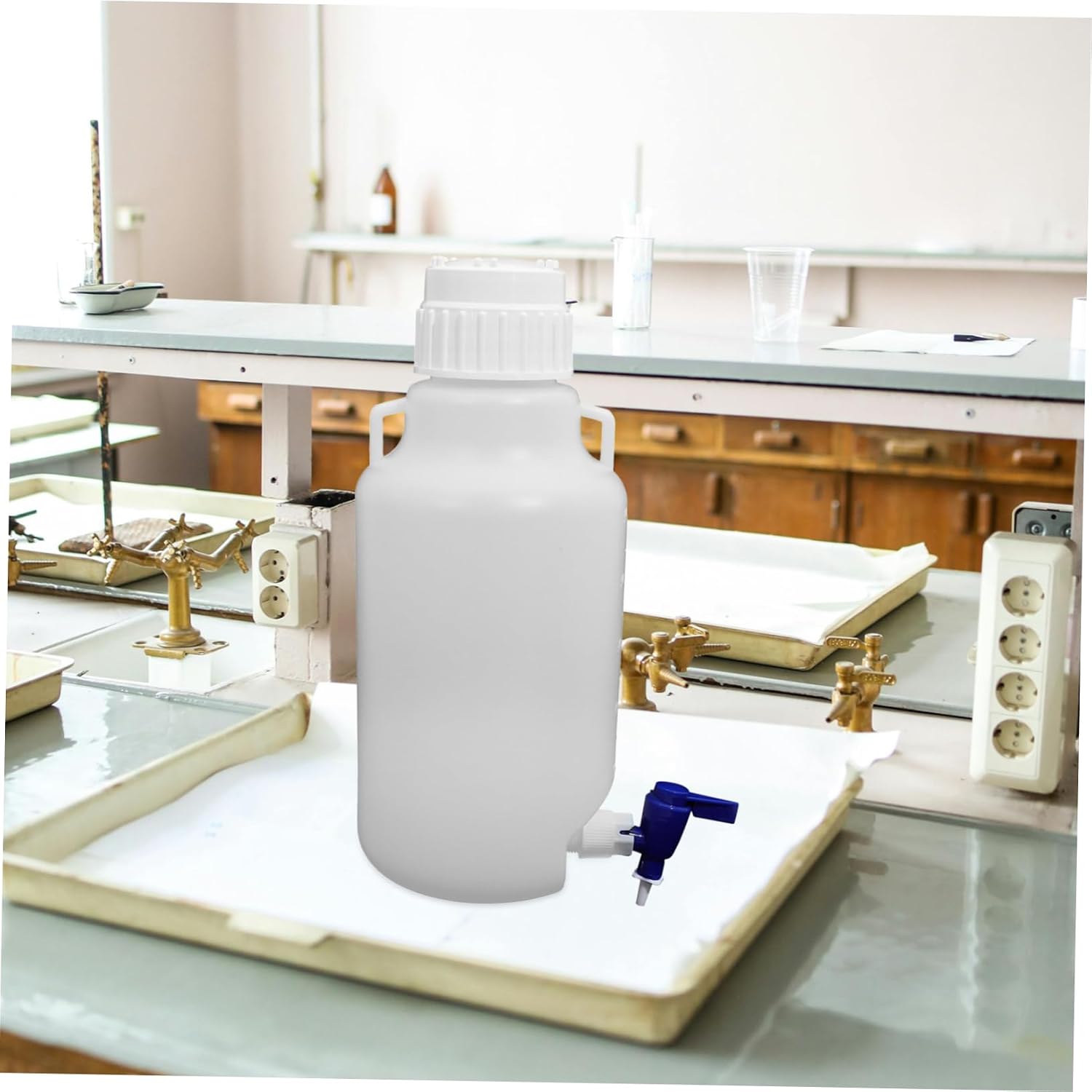 Large Water Jug Spout Break-resistant Dispenser School Water Dispenser Pe Material Bottle of Lower Mouth