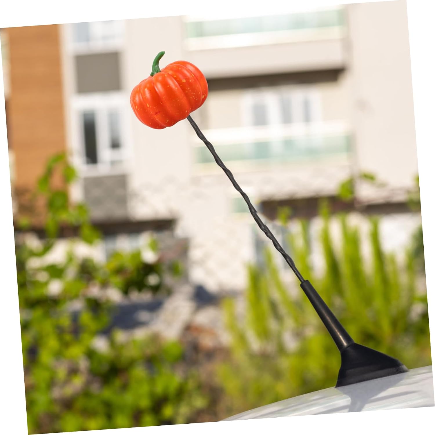 Car Antenna Topper Cute Pumpkin Decoration for Vehicles Halloween Car Accessory Easy to Install Pumpkin Decor for Antenna