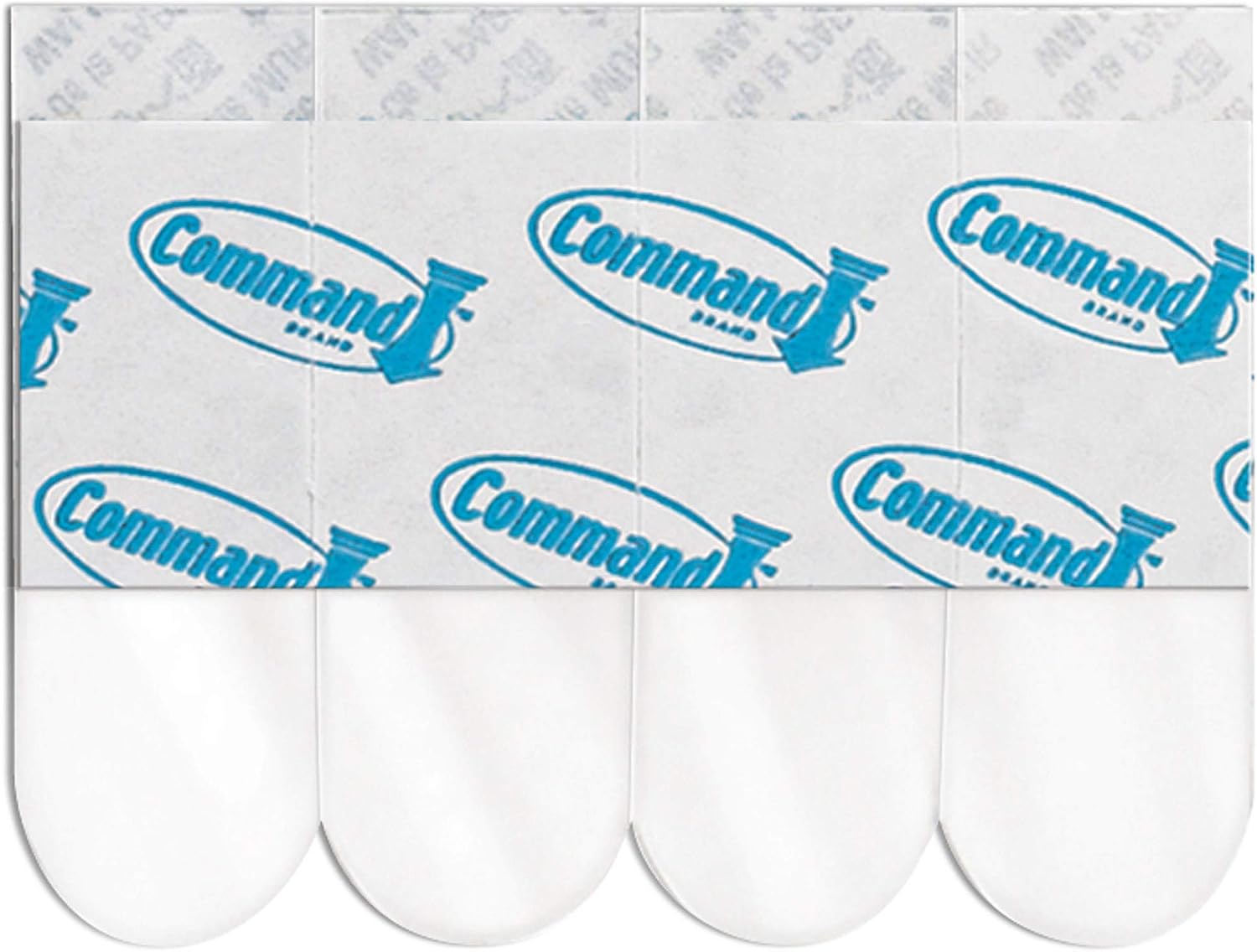 Command Strips 17006CLR Clear Mini Command Hooks 6 Count