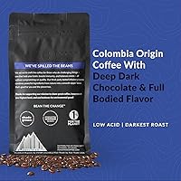 Vista 3 de Café Peak State con Beneficios - Granos Orgánicos de Café de Setas - Tostar Oscuro Adaptógeno STRESS LESS con Reishi y Chaga - Libre de Moho, Libre