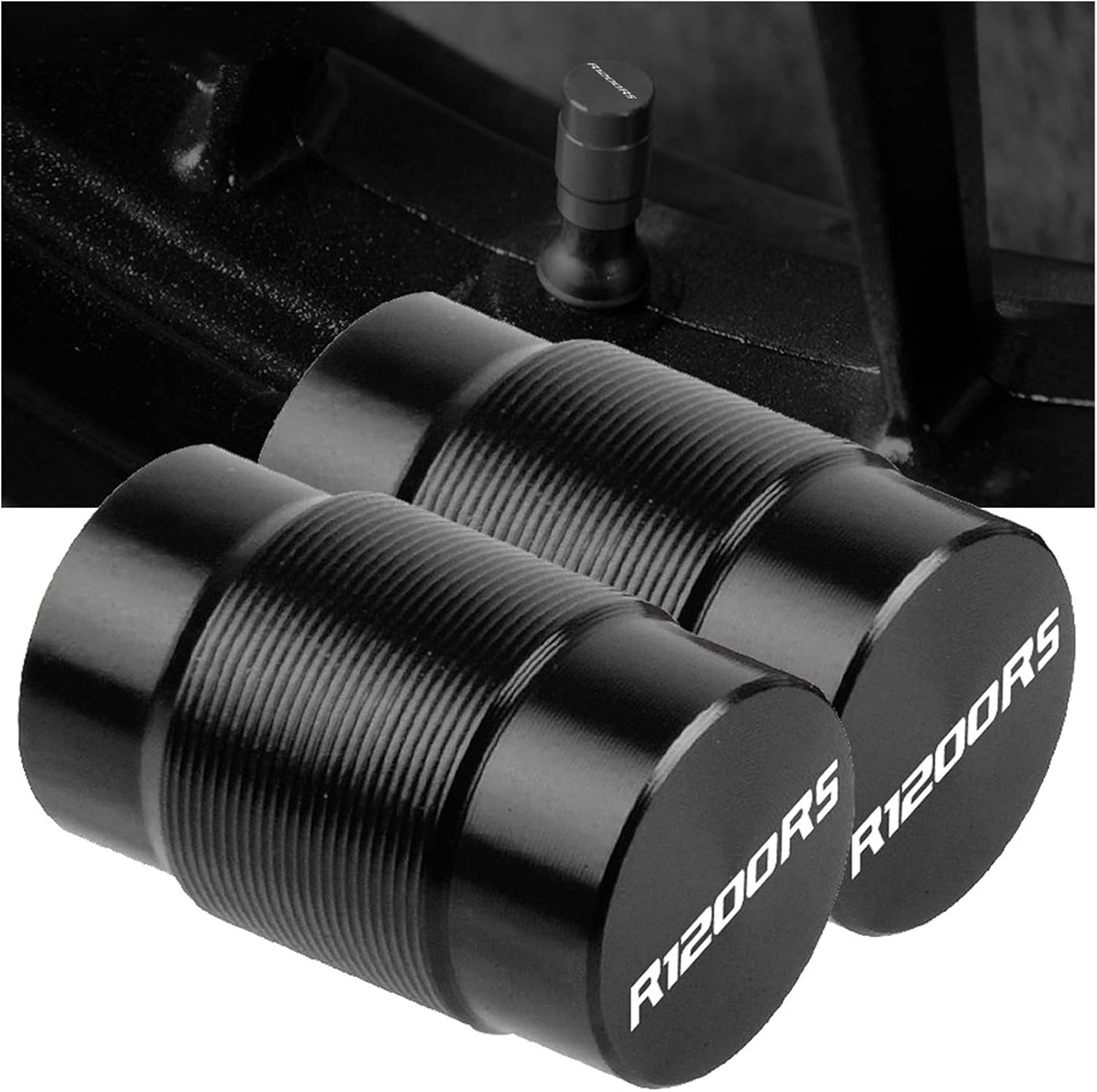 for BMW R1200GS LC/R 1250GS LC ADV/R1200R LC R1200RS LC Motorcycle CNC Accessorie Wheel Tire Valve Stem Caps CNC Airtight Covers Fluid Reservoir Cover