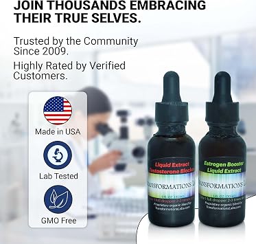 Transgender MTF T-Blocker Liquid Extract