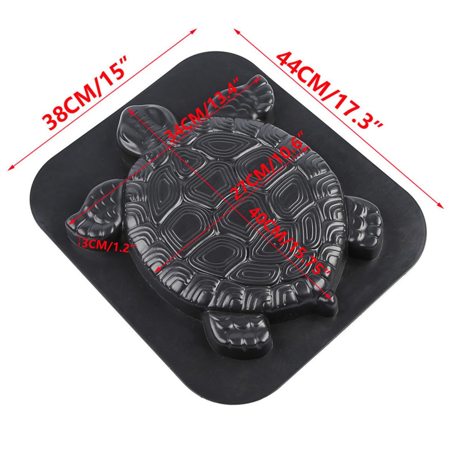 Moule Pour Pas Japonais - Moules En Béton En Forme De Tortue Pour Allées - Moule Réutilisable Débutant Pour Jardin Pelouse Patio Design Tortue