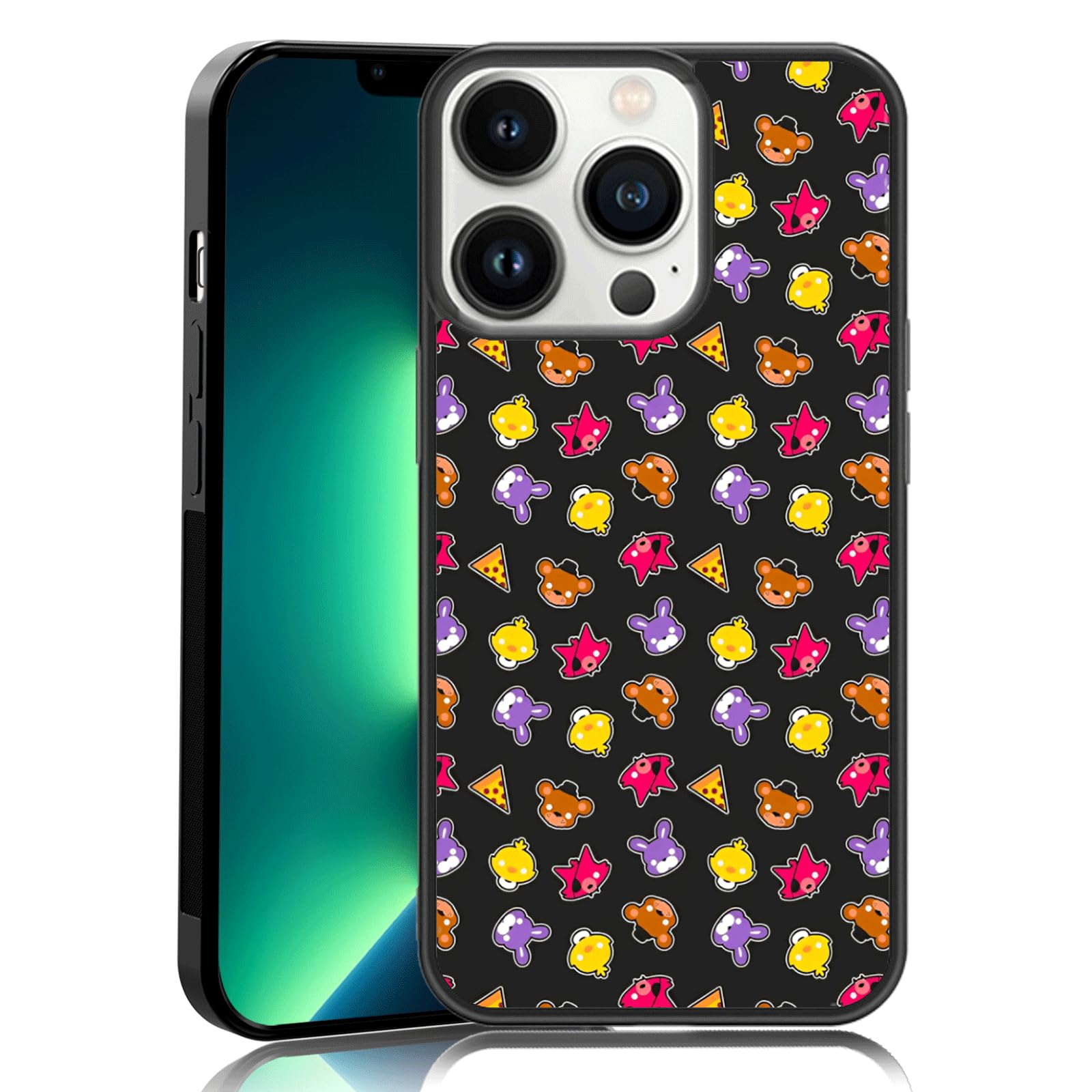 Amazon.com: MMYAJT Cute Cartoon Bear and Foxy Phone Case Fit for iPhone 13  Pro, TPU Shockproof Protective iphone Case FNAF Five Nights Phone Cover  Gift for Boy Girl Men Women : Cell