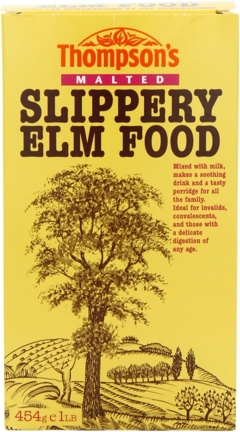 (3 PACK) - Thompsons Slippery Elm - Slippery Elm Malted | 454g | 3 PACK BUNDLE