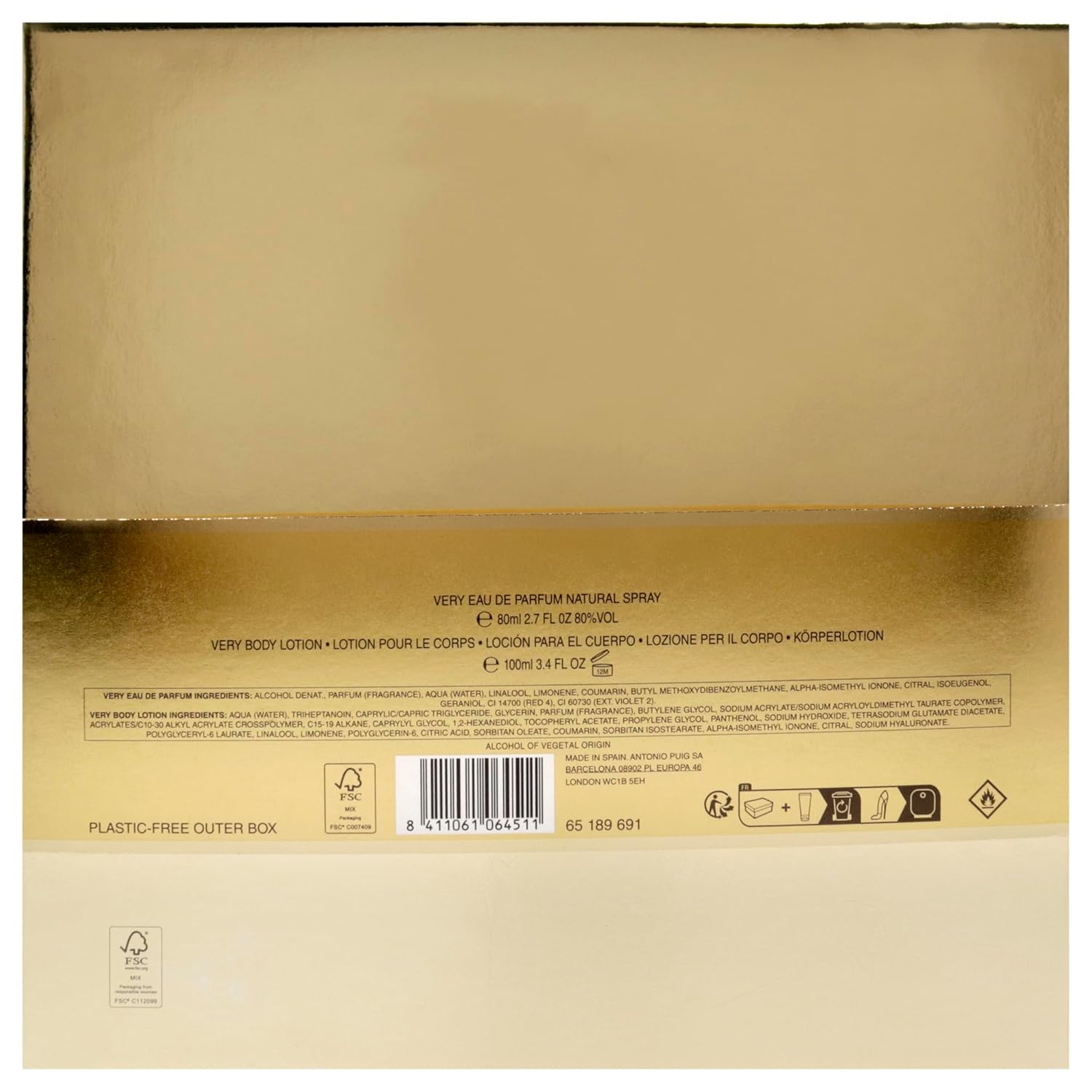 Very Good Girl by Carolina Herrera for Women - 2 Pc Gift Set 2.7 oz EDP Spray, 3.4oz Body Lotion