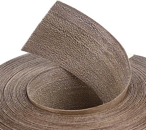 Miniatura 4 de Skelang Cinta de madera de nogal, para planchar, con adhesivo termofusible, cinta de madera flexible (2 pulgadas x 50 pies)