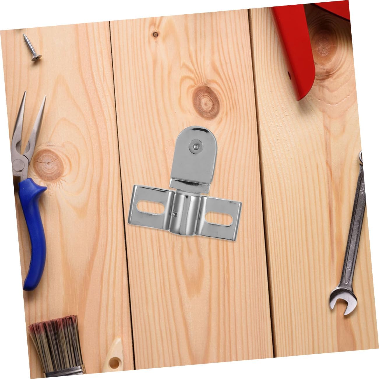 Zinc Alloy Pivot Hinge Heavy Duty Hinge for Shower Door Bathroom Glass Door Replacement Dual Direction Opening Hardware