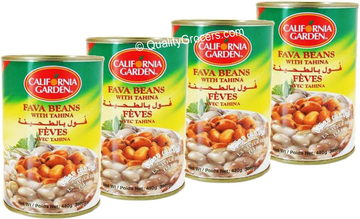 Fava Beans with Tahina 450g (4 cans)