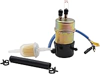 YONEDA Electric Fuel Pump 49040-1055 for Kawasaki Mule 3000 3010 3020 2510 2500 2520 1000 KAF620 (8mm 12V 1-2 PSI)
