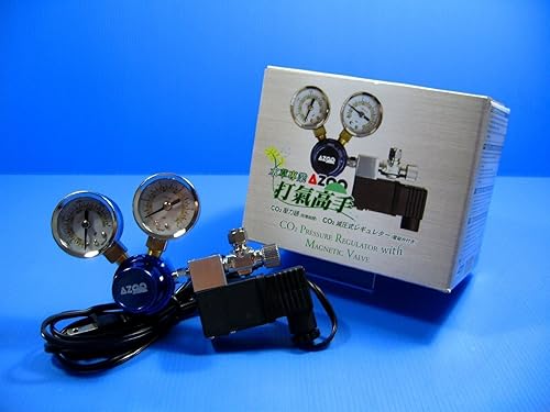 Miniatura 6 de CORISRX Sistema de regulador de presión de CO2 AZOO - Solenoide magnético contador de burbujas CHECK VALVE Tank