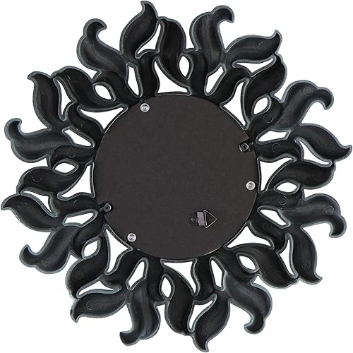 Miniatura 7 de Espejo redondo de pared de 10 x 10 pulgadas, espejo circular verde para dormitorio, entrada, sala de estar, decoración de pared moderna y decorativa