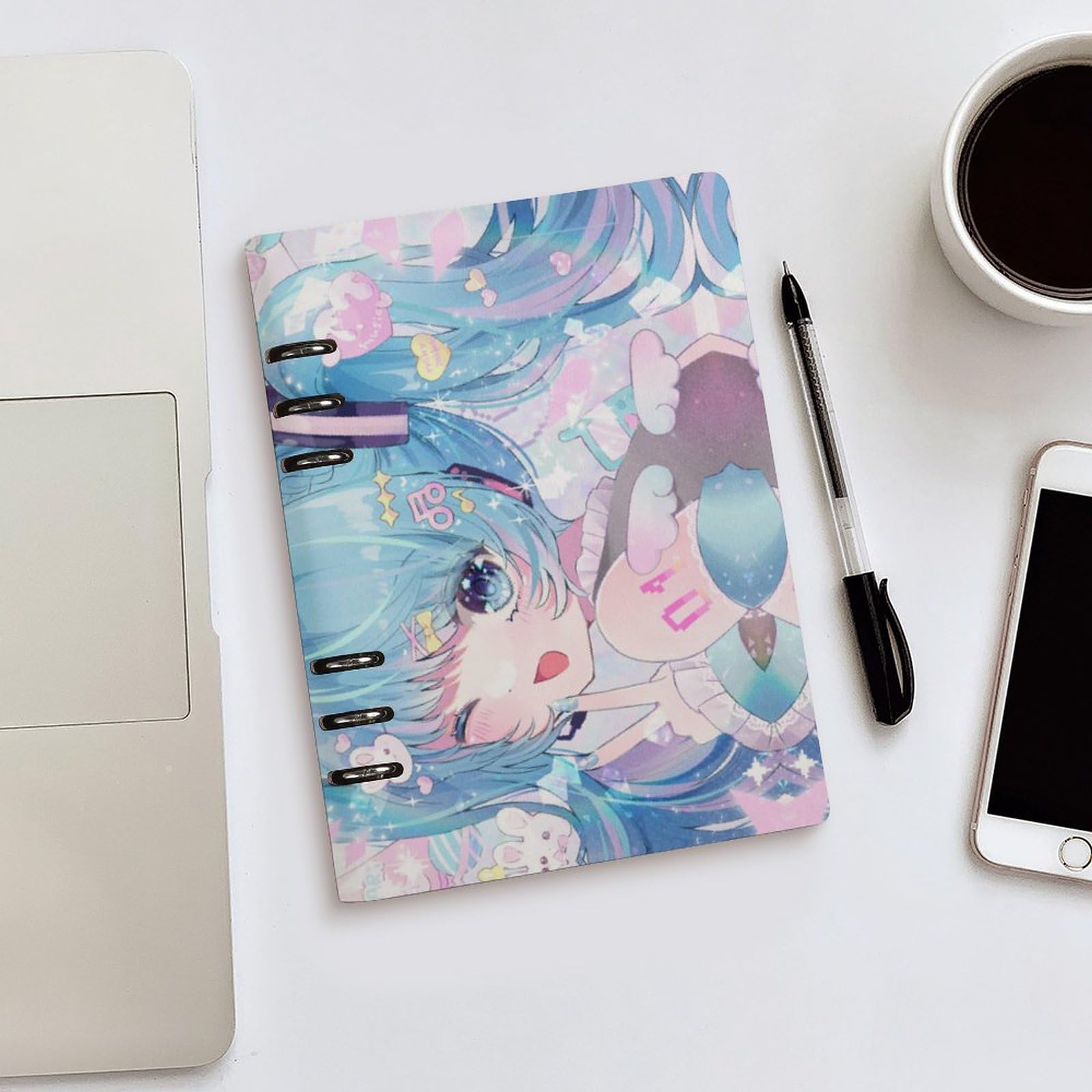 Amazon | ルーズリーフノート 初音ミク ノートブック システム 手帳