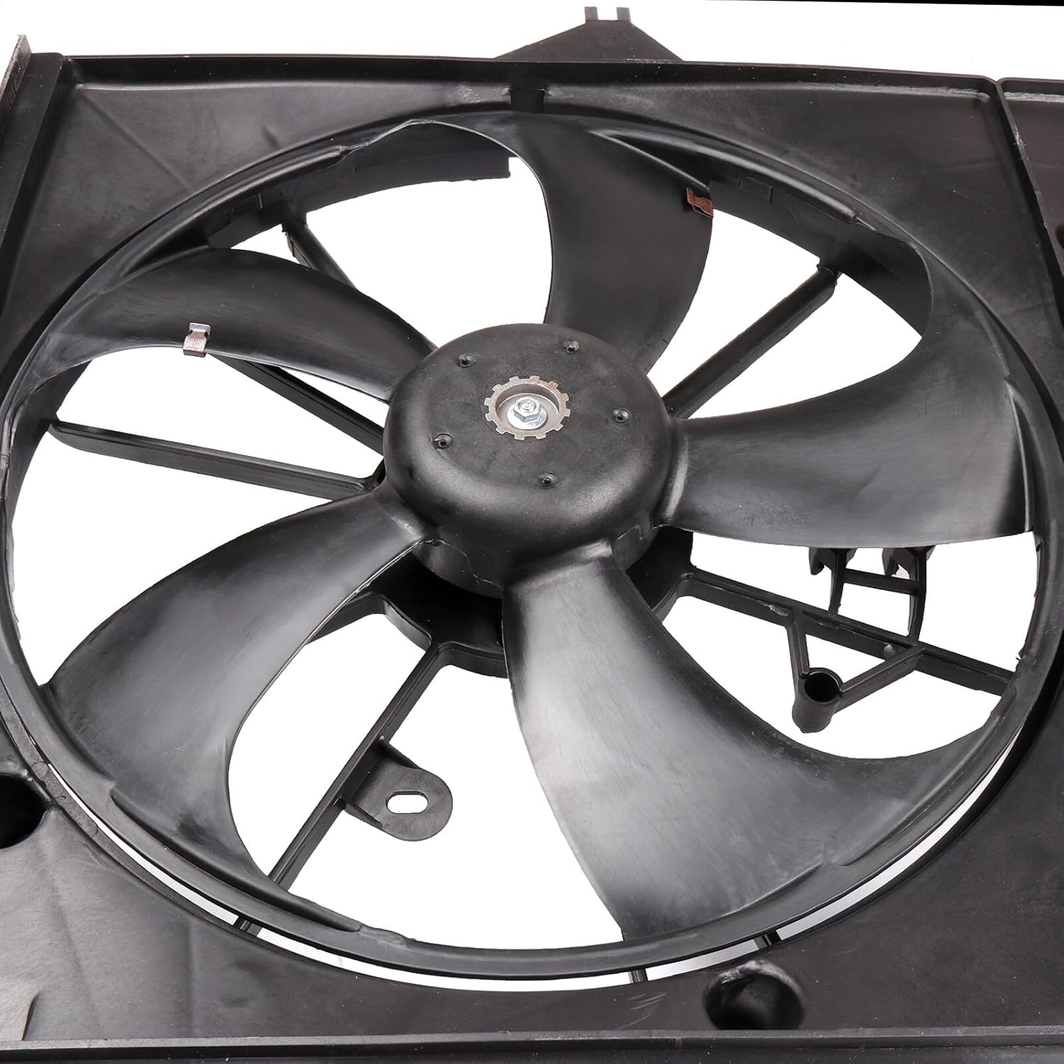 Engine Radiator Cooling Fan Assembly Fit 2012-2017 for Toyota Camry, Radiator Condenser Fan Assembly Driver Passenger Side/LH RH 163610V430 620-592