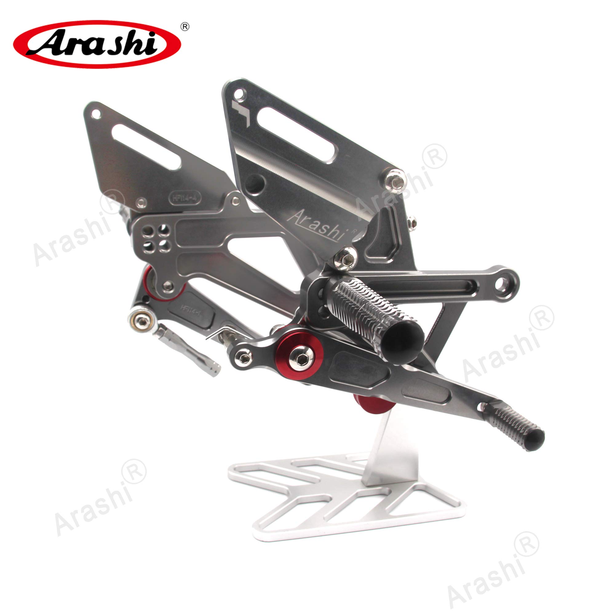 Br.jr　プラモデル15点セット Vortex Adjustable Rearsets Kawasaki ZX6R / ZX636 2013-2018
