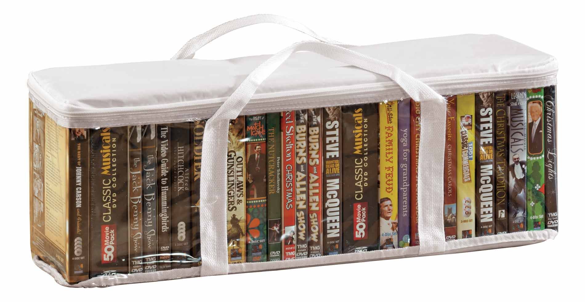 Amazon.com: Fox Valley Traders DVD Storage Case : Home & Kitchen