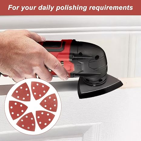 60 Pcs Mouse Sanding Pads, Multi Tool Sanding Pads for Mouse Sander Pads