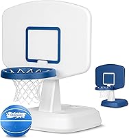 Vista 1 de GoSports Splash Hoop Clásico - Juego de Baloncesto para Piscina de Natación - Blanco