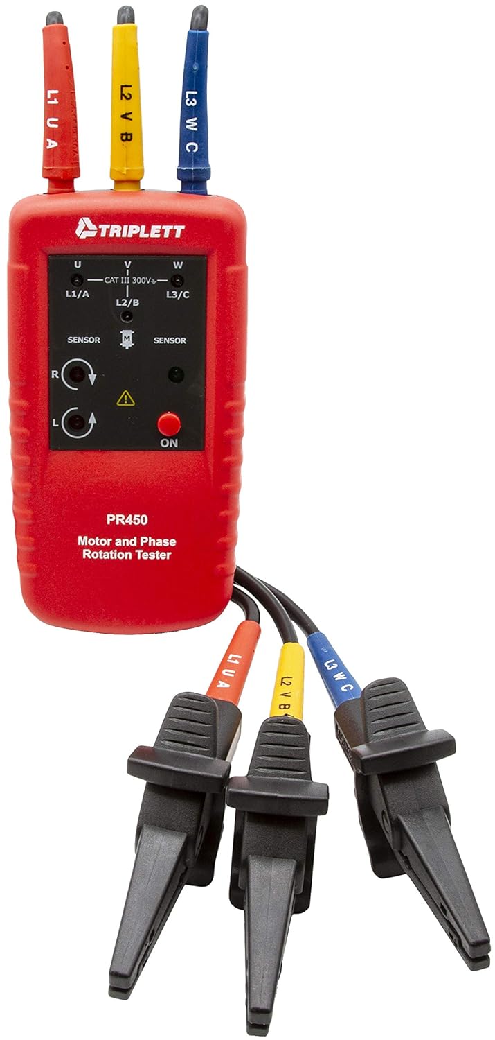 Triplett PR450 Motor and Phase Rotation Tester