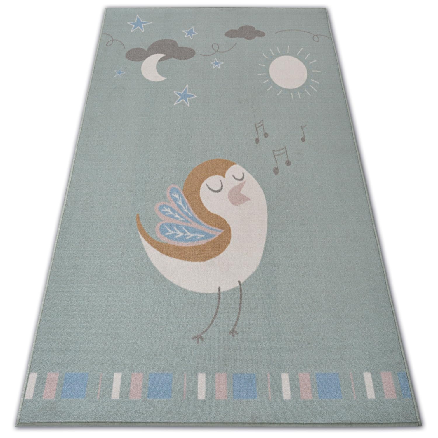 Tapis pour enfants lavable et antidérapant grand format LOKO