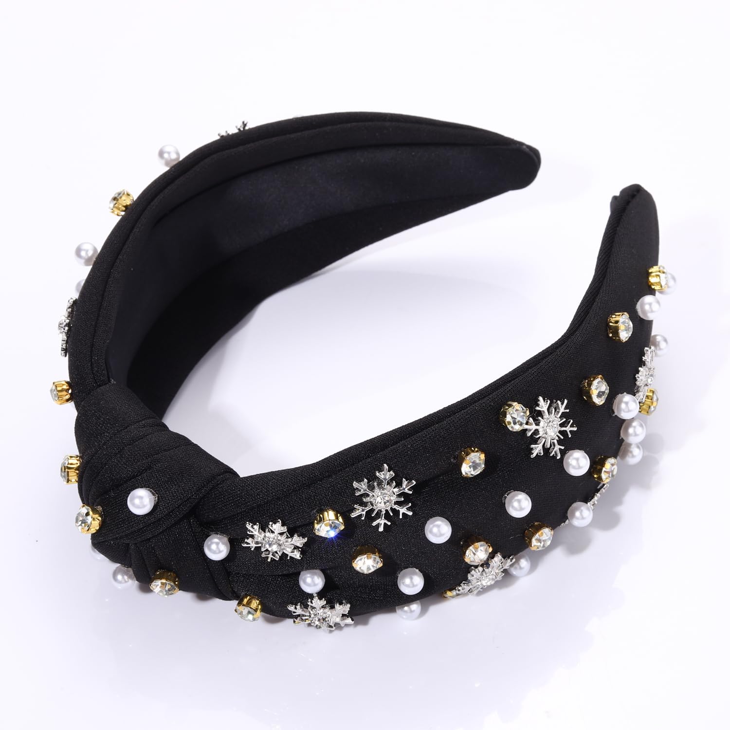 Amazon.com : Christmas Headband for Women Rhinestone  display picture 3