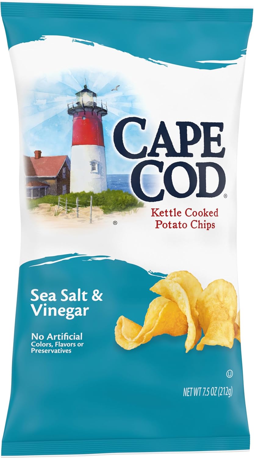 e Cod Sea Salt & Vinegar Chips, Bag