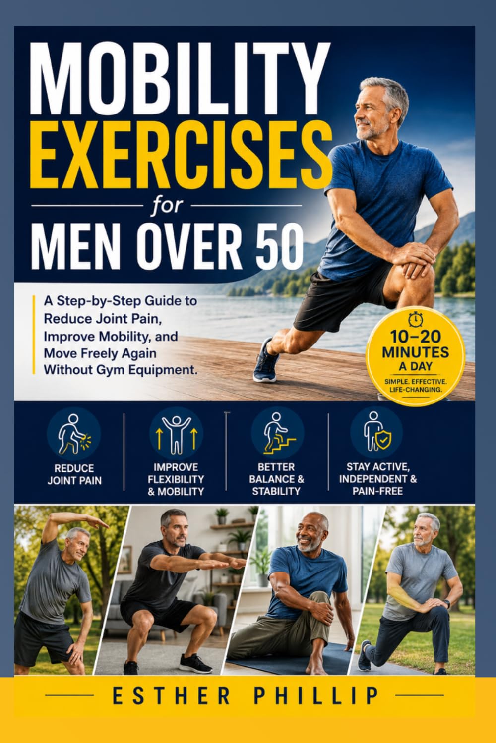Mobility Exercises for Men Over 50: A Step-by-Step Guide to Reduce Joint Pain, Improve Mobility, and Move Freely Again Without Gym Equipment