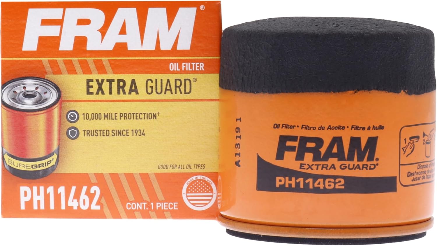 Fram PH11462 Full Flow Lube Spin-On Oil Filter