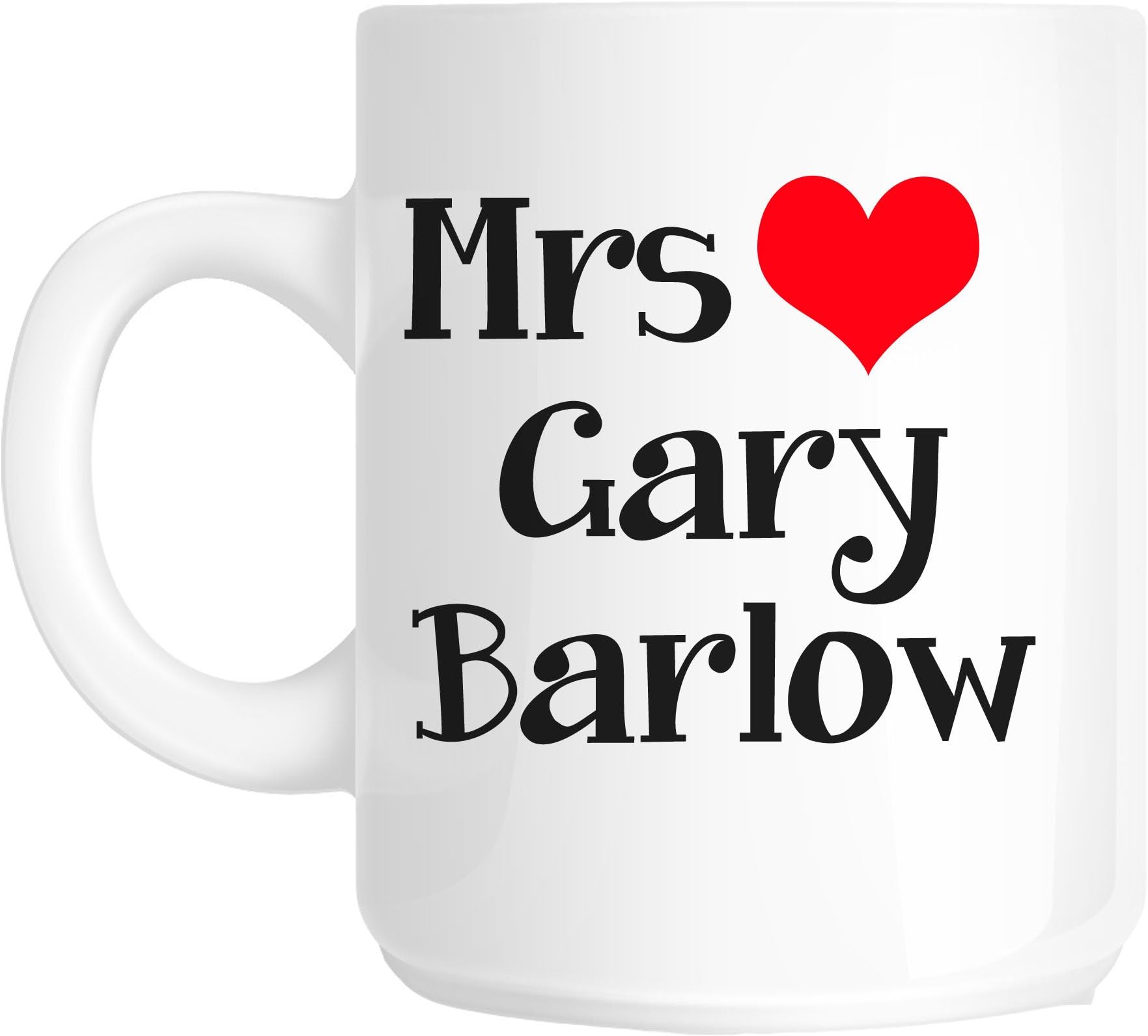 Mrs Gary Barlow Novelty Mug Gift