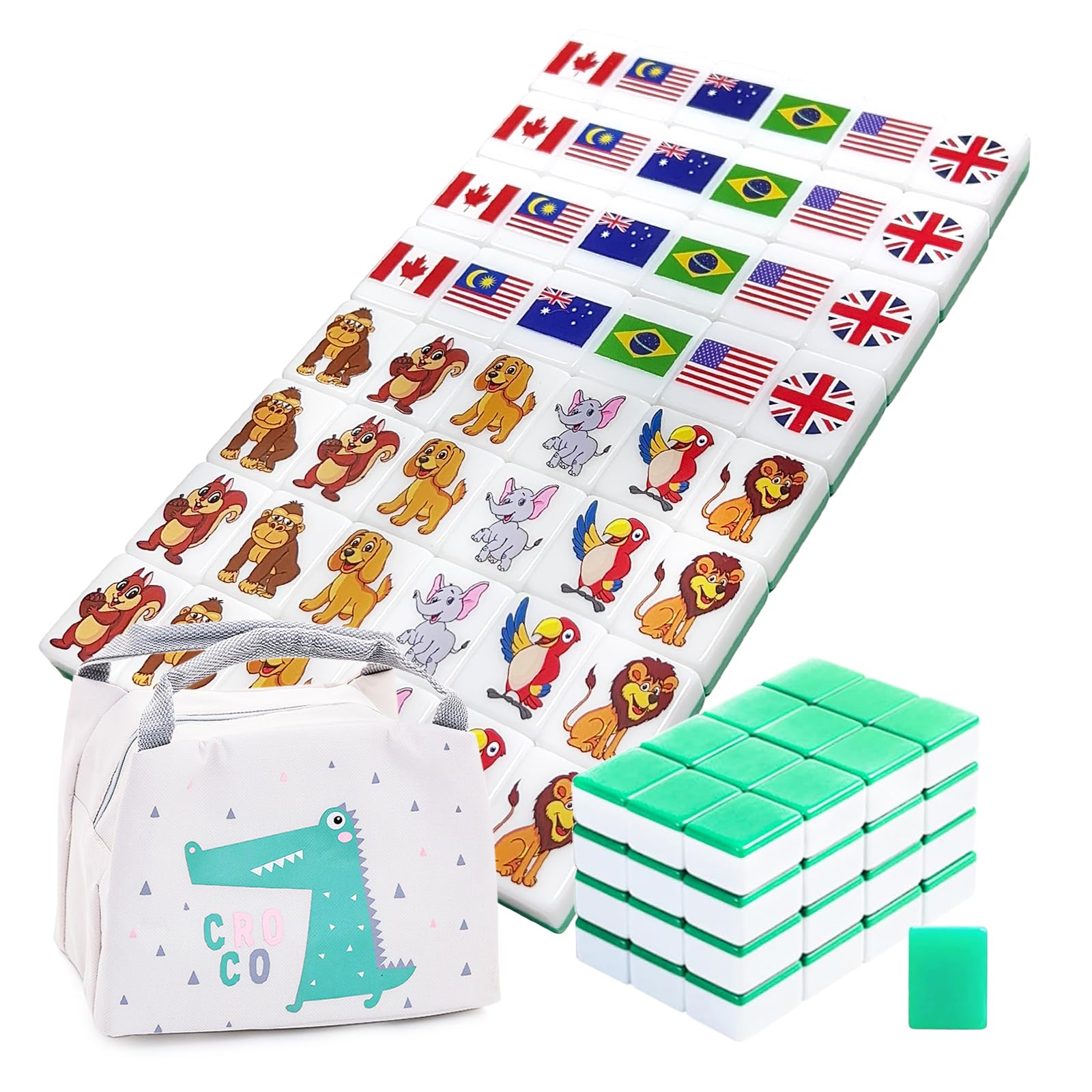 Amazon.com: Seaside Escape Game Blocks, Mahjong Tile Game