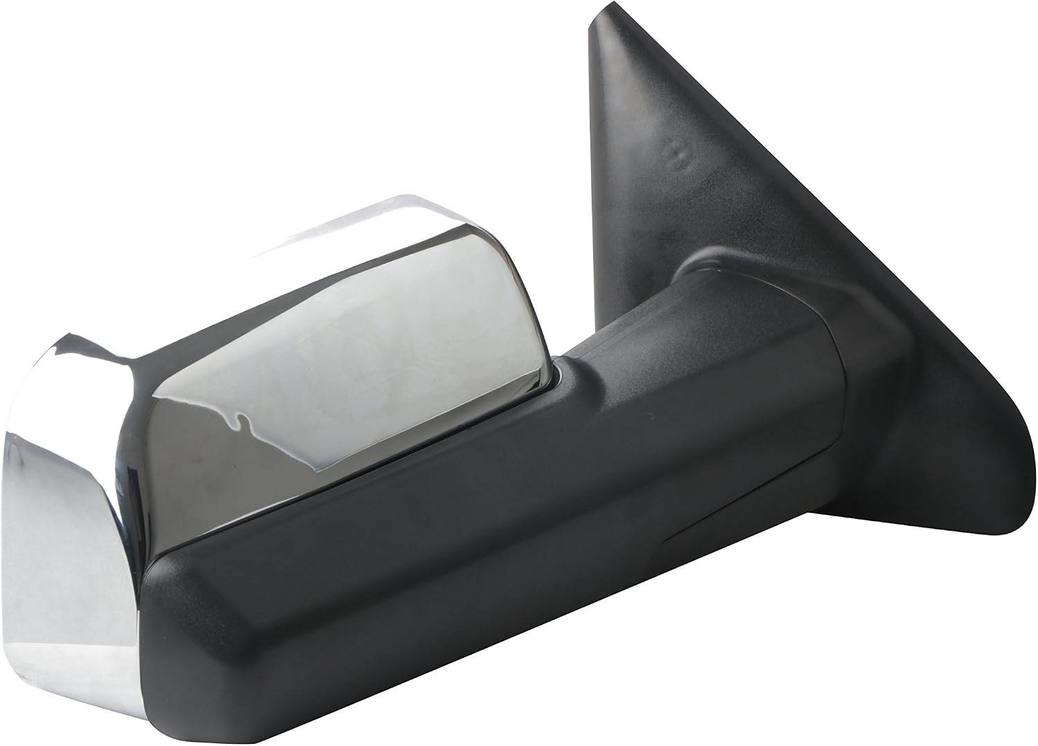 MOSTPLUS Chrome Housing Power Heated Towing Mirrors for 02-09 Ram Flip Up Left Right Pair (Set of 2)(THIS ITEM WILL REQUIRE FURTHER MODIFICATION)