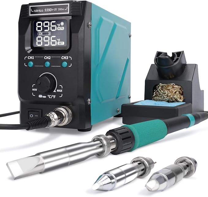 Estación de Soldadura 300W Ajustable 110V