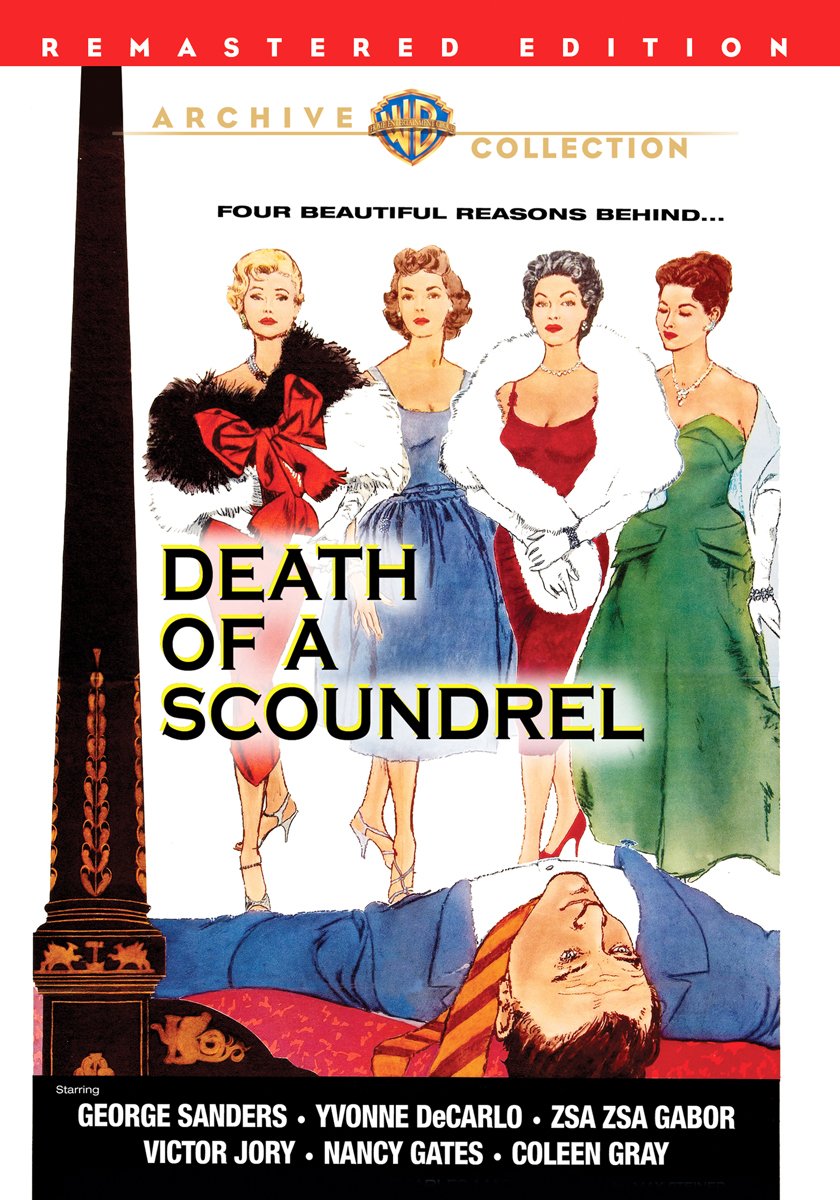 Death of a Scoundrel DVD edicion Reino Unido para ver cine clasico sin cortes de streaming