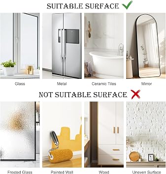 Supzone White Dandelion Flowes Window Clings Spring Summer Wildflower Grass Butterflies Window Decals Double-Sided Anti-Collision Static Stickers for Home Glass Door Decoration
