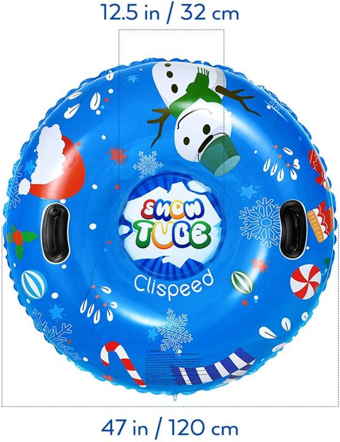 雪そり 冬の屋外スキースケートのために耐性インフレータブルPVC