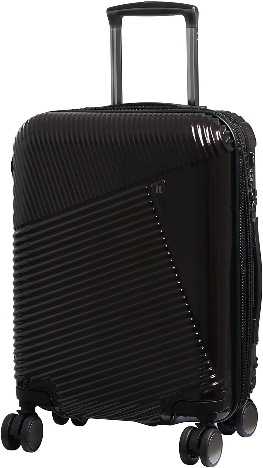 it Luggage Metamorphic 8 Wheel Hard Shell Single Expander Suitcase with