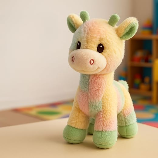 Storio Soft Plush Giraffe Toy for Kids | Ultra-Soft Cuddly Stuffed Animal for Babies, Toddlers & Children | Cute Hugging Toy for Boys & Girls | Washable & Safe | Birthday Gift for 1-6 Year Old